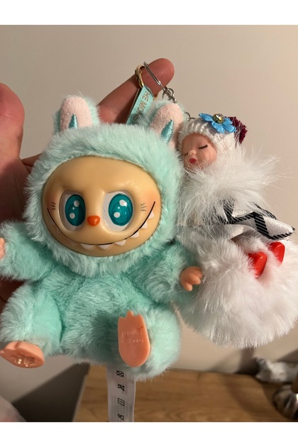 labubu sepeti MAVİ RENK Labubu The Monsters Big Into - Fiyatı