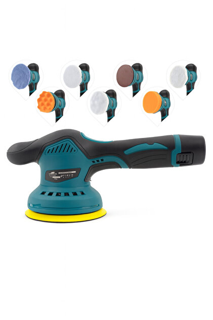 【ワンオーナー】タッチ交換！　130/PCG-P ① OPTIVEX Şarjlı Araç Parke Mermer Ahşap Polisaj Pasta Cila Parlatma