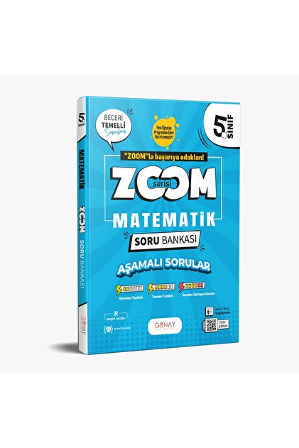 Günay Yayınları 6.sınıf Zoom Serisi Matemetik Soru Bankası 2025
