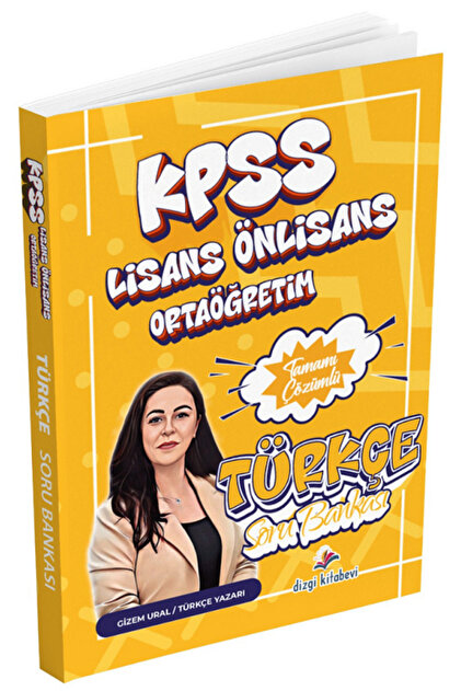 Dizgi Kitap 2026 KPSS Lisans Lise Ortaöğretim Ön Lisans Türkçe