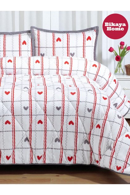 Comforter Çift Kişilik Yorgan Seti - Yeni Desen - 220x240 cm - Orijinal Pvc Çanta