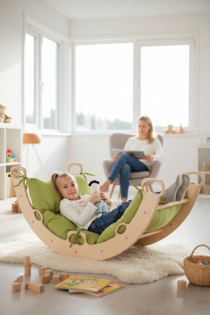 Montessori Arch Ve Organik Pamuklu Yastık