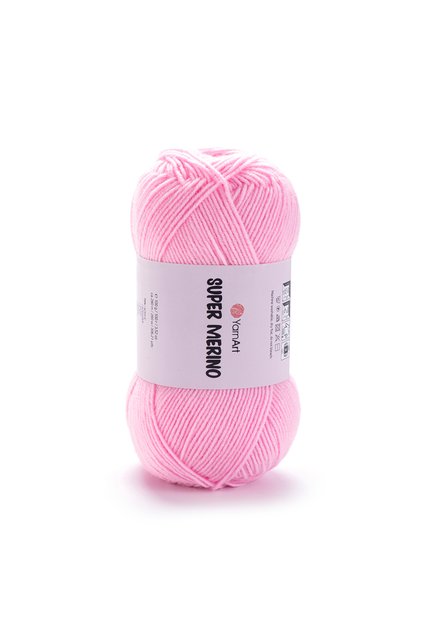 Super Merino - Hand Knitting Thread Pink-6509