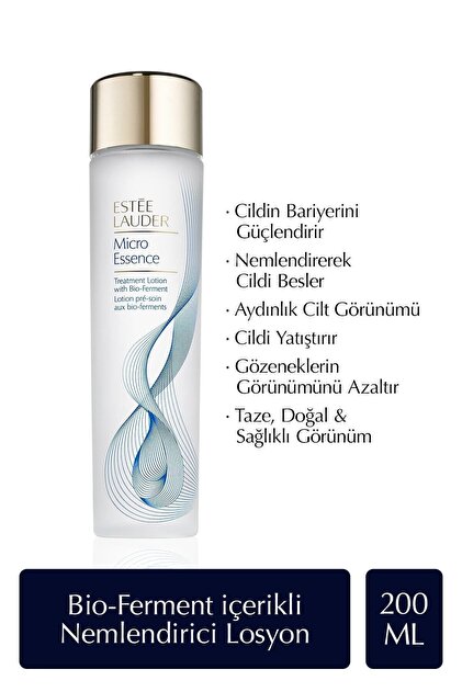 Estee Lauder Losyon - Micro Essence Bio-Ferment İçerikli