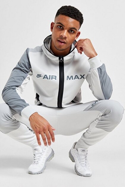 white air max hoodie