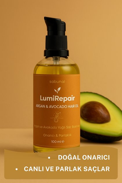 Lumirepair Repair & Shine 100 ml - Argan & Avocado Hair Care Oil