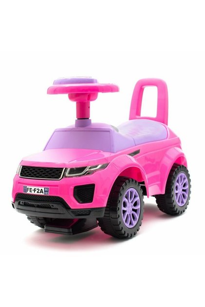 Vehicul ride-on, Baby Mix, SUV, Pana la 27 kg, Spatiu de depozitare, Melodii, 12-36 luni, Pink