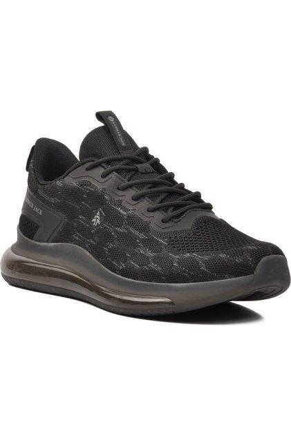 24130 Scoot Erkek Siyah Bez Air Ortopedik Memory Foam Hafif Yürüyüş Günlük Sneaker Spor Ayakkabı