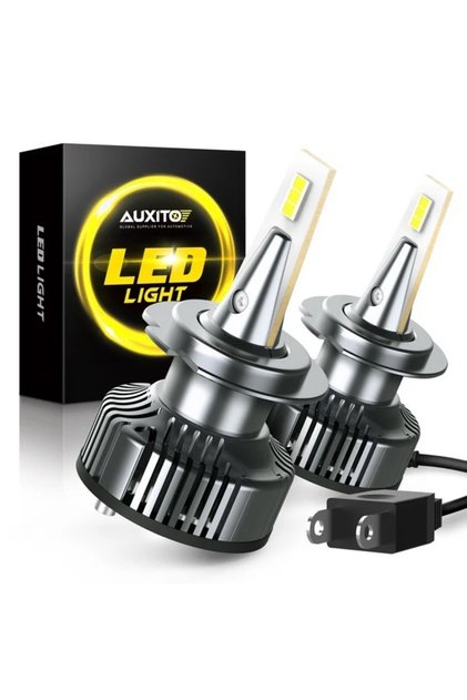 Set de 2 becuri LED Auxito® H7, 40W, CANBUS, cu ventilator, fără erori