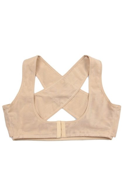 Women's Back and Chest Support Bra, Lightweight Hidden Back Support