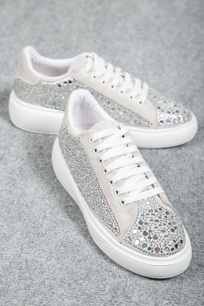 mila stone-studded sneakers comfortable for everyday use