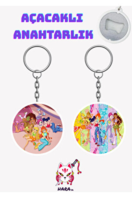 Hara Company Winx Bloom ve Stella Anahtarlık Açacak Seti ( 2'li