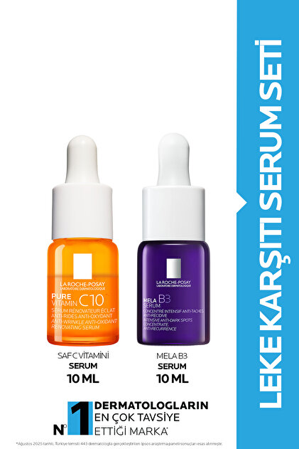 La Roche Posay Leke Karşıtı Serum Seti: Vitamin C Serum 10 ml