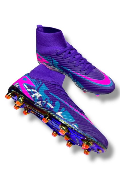 güneşayakkabı 615 Phantom Özel Taban Renkli Çoraplı Krampon Mor