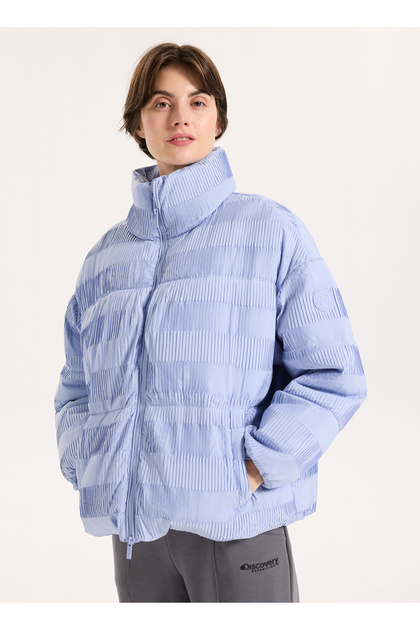 Discovery Expedition Bej Kadın Relaxed Su İtici Mont D4SL-MNT3001