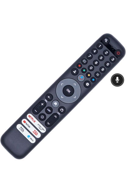 Τηλεχειριστήριο RC833V, με Bluetooth + Φωνητικό Έλεγχο Υπερύθρων, για LCD/LED TCL 2022/ 2023/ 2024