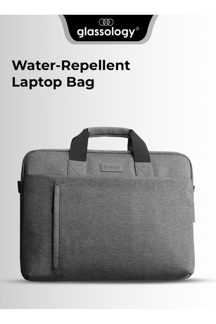 Grey Laptop Bag for 13-14" Laptops – Durable Polyester