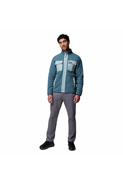 Columbia Juniper Peak™ Full Zip Fleece Mavi Erkek Outdoor Polar