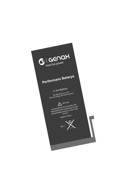 GENAX iPhone 14 PRO MAX uyumlu 4770 mah Güçlendirilmiş Batarya