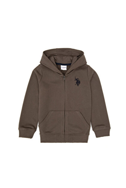 Lumberjack SN72 FZ Siyah Erkek Çocuk Fermuarlı Sweatshirt - Fiyatı