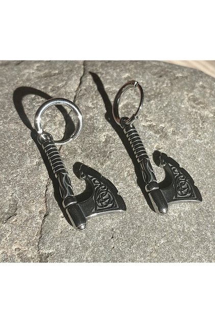 Balta Kelt Design S+ Quality 316L Stainless Steel Non-Tarnish Earrings Pair