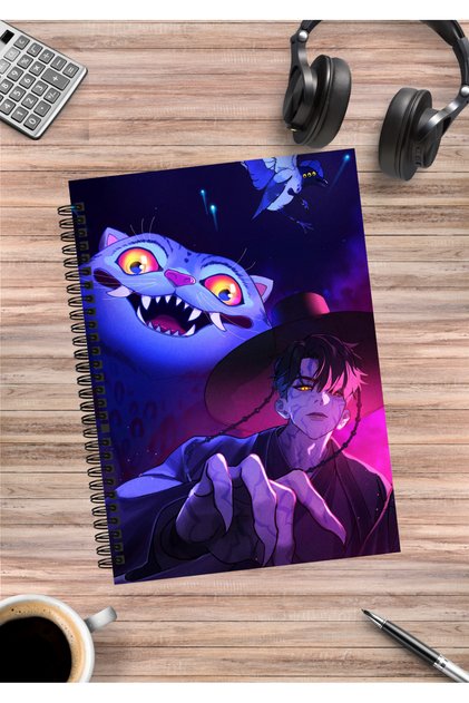 K Pop Demon Hunters Rumi Mira Zoey Jinu Anime Spiral Notebook A5 (50 sheets)