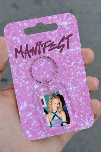 سلسلة مفاتيح بإطار شفاف MANIFEST ESİN
