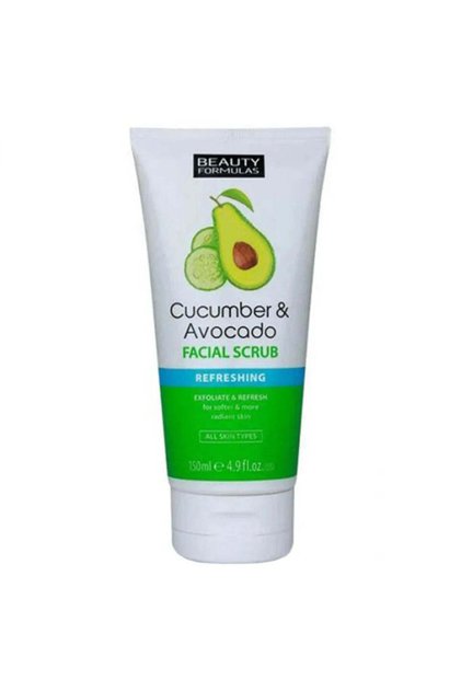 Beauty Formula Cucumber & Avocado Facial Scrub - 150Ml
