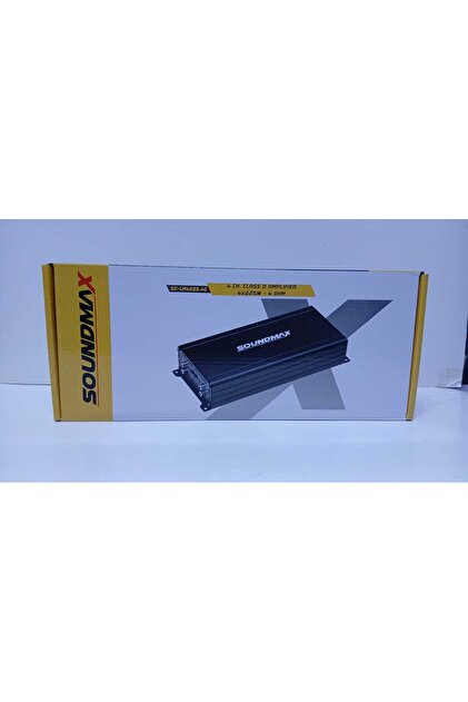Soundmax SX-LM4225.4D 4 KANALLI AMFİ 4 OHM 225 WATT RMS POWER