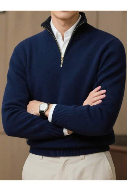 Stand Collar Sweatshirt