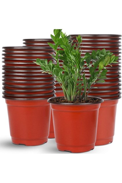 Set 110 ghivece plastic pentru plante, diametru 10cm