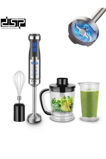 4 IN 1 Hand Blender, Immersion Blender Handheld for Kitchen, Emulsion Blender Handheld with Tita