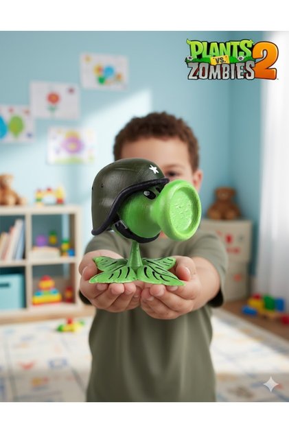 Goplast Premium Plants vs. Zombies Gatling pea Figürü - Fiyatı