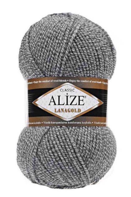 LANAGOLD GRİ KIRÇILLI 1 ADET COLOR : 651
