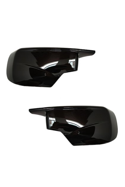 Set Capace Oglinzi M Look Compatibile BMW Seria 3 E46 E39, Negru Lucios