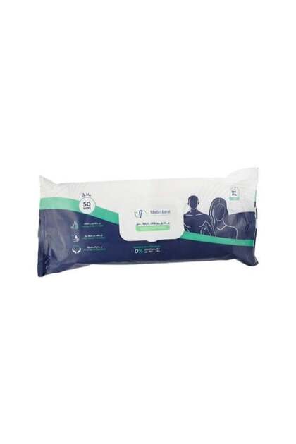 Lifelong Senior Wet Wipes, Extra Large Size - 50 Wipes