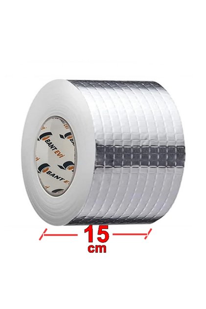 Geniş Çamur Bant 15cmx1.5mt Su Geçirmez Sızdırmaz Sakız Bandı Boru Çatı Çatlak Yalıtım Bantı