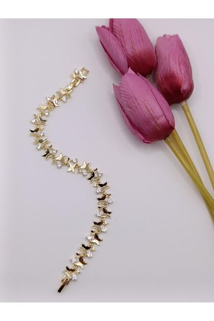 ''The Butterfly's Dream'' Gold, Premium Vip Steel Bracelet