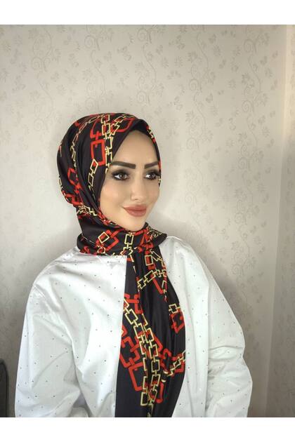 DP12 Desenli Pera Çene Altından Cıtcıtlı Hazır Şal