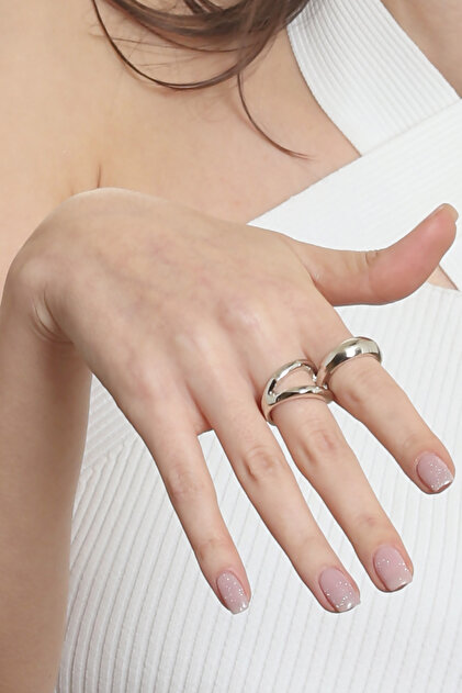 Women's Two-Finger Design Ring