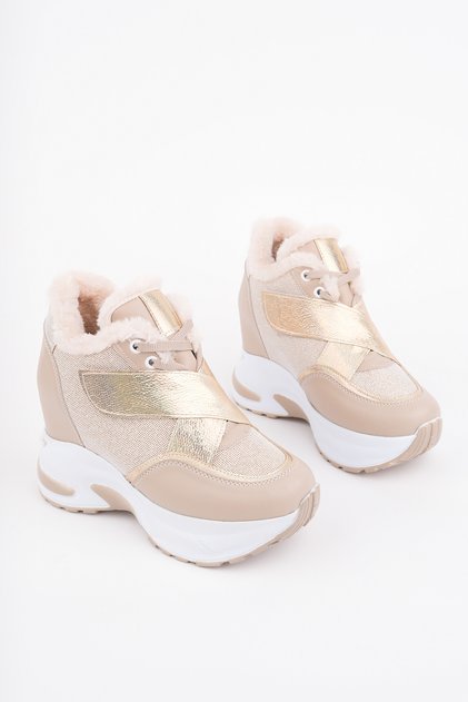 Dnr-442 Velcro Fastened Hidden Heel Sports