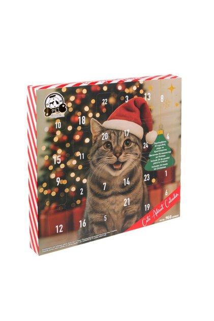 Calendar Advent cu Gustari pentru Pisici perioada 1-24 Decmbrie