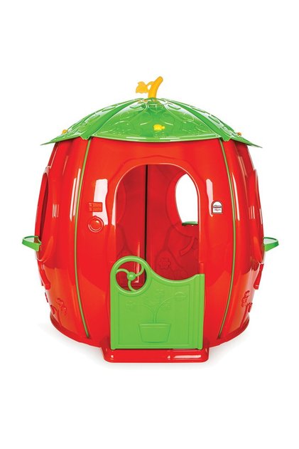 Casuta de gradina pentru copii Strawberry, utilizare interior/exterior,plastic rezistent UV,d