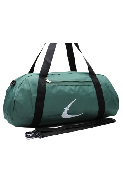 Khaki Colored Sports Bag Travel Bag and Fitness Bag