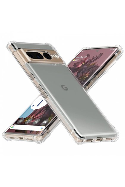 Husa pentru Pixel 7 Pro, Techsuit, Shockproof Clear, Transparenta