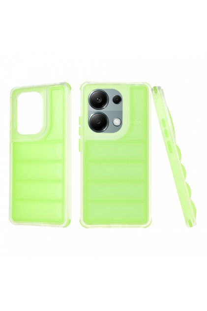 Husa pentru Redmi Note 13 Pro 4G / Poco M6 Pro 4G, Techsuit, Wave Shield, Verde