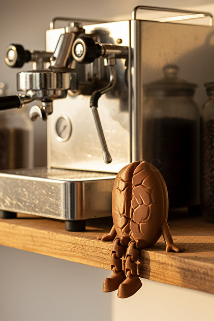 置物 Choko JoyShine Sevimli Kahve Köşesi Biblo, Dekoratif Figür Hediyelik