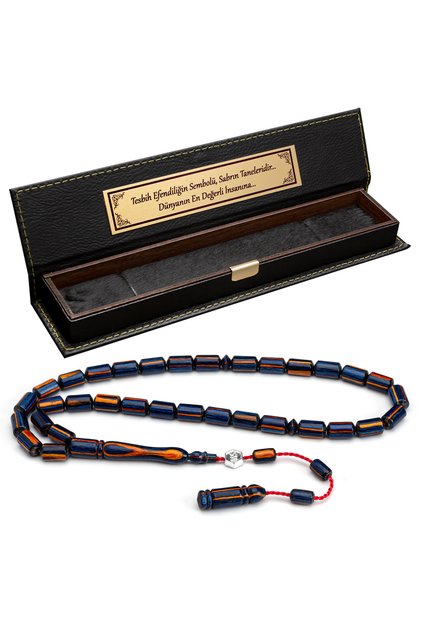 Certified System Tassel 6X10Mm Capsule Cut Camphor Wood Prayer Beads