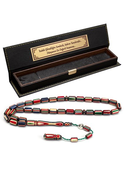 Certified System Tassel 6X10Mm Capsule Cut Camphor Wood Prayer Beads