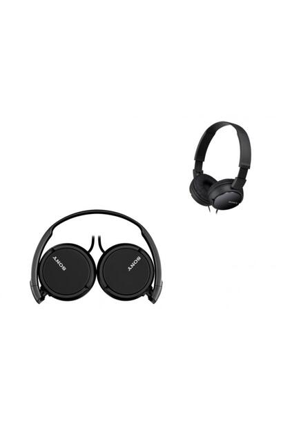 Căști on-ear MDR-ZX110B, difuzoare de 30 mm, negre